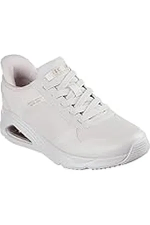 Skechers Tres-Air Uno, Zapatillas Mujer, White, 40 EU