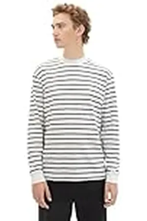 TOM TAILOR 1039590 Camiseta de Manga Larga, , S para Hombre