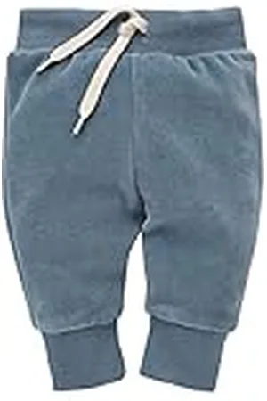 Pinókio Baby Pants Romantic, Velour, Blue, Girls Gr. 62-122 Pantalones Casuales, , 68 Niñas bebés