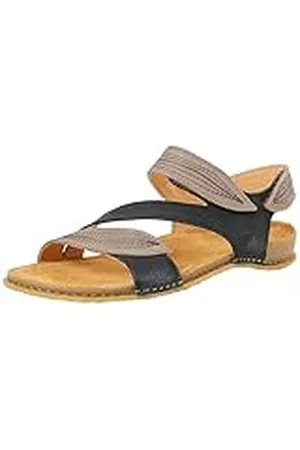 El Naturalista N5810S PANGLAO, Sandalia Mujer, Black-Plume, 39 EU