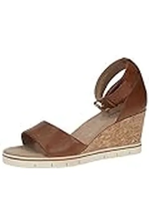 Caprice 9-9-28711-20, Sandalias Mujer, Marrón (Cognac Nappa), 39 EU