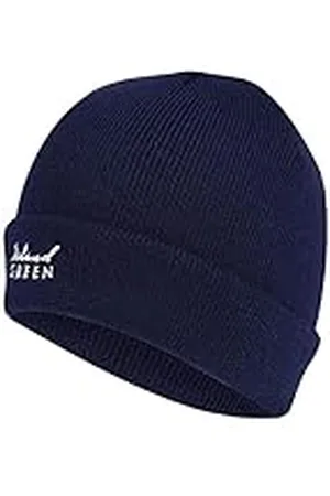 Island Green Sombrero Verde Mens Punto, Beanie Hat Hombre, , Talla Única