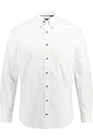 JP 1880 Camisa, Traje Regional alemán, Ajuste Moderno Blanco Nieve 5XL 716822200-5XL