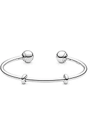 PANDORA Pulsera 596477-2 Mujer Moments Plata
