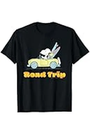 Peanuts Snoopy Woodstock Road Trip Verano Aventura Retro Camiseta