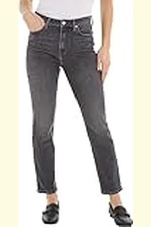 Tommy Hilfiger Mujer Vaqueros Slim Cigarette tejido elástico, Gris (Luz), 31W / 32L