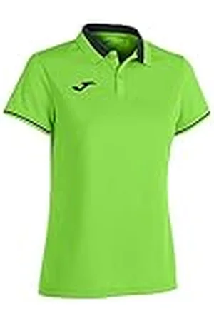 Joma Polo Manga Corta Championship Vi Verde flúor Negro