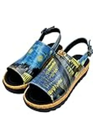 Dogo Gigi, Sandalia con talón Mujer, Multicolor, 41 EU