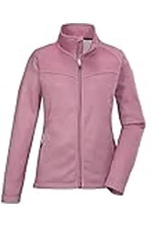 Killtec Mujer Chaqueta polar de punto/chaqueta polar con cuello alto KOS 90 WMN FLC JCKT, beaujolais, 48, 42798-000