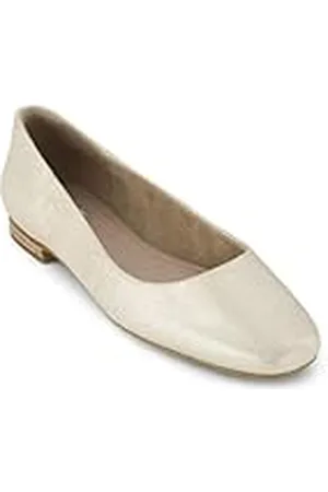 TOMS Briella, Zapatos Tipo Ballet Mujer, Metálico Champagne, 38 EU