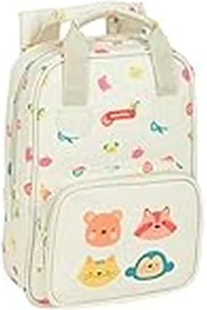 Safta MOCHILA INFANTIL CON ASAS FACIL LIMPIEZA PREESCOLAR CABECITAS