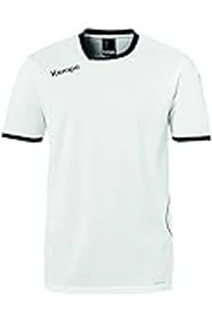 Kempa Curve Camiseta de Juego, Hombre, Blanco/Negro, 128