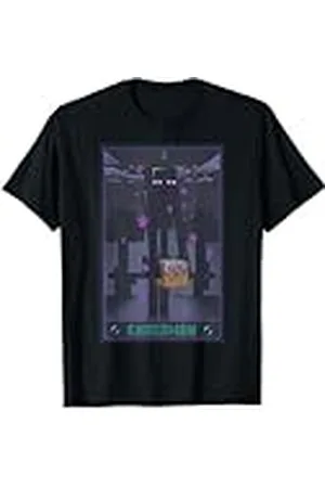 Minecraft Enderman Tarot Camiseta