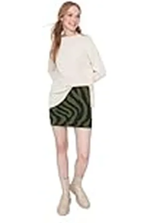 Trendyol Damen Mini Bodycone Basics Trikot Rock Falda, , S De Las Mujeres