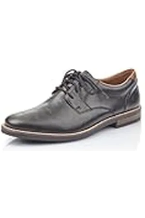 Rieker Spring/Summer 13500, Zapatos de Cordones Derby Hombre, Black, 46 EU