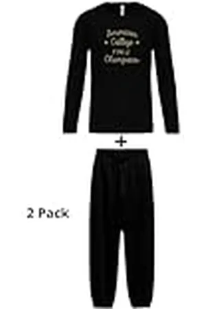 American College Pyjama Polaire pour Enfant Garçon Juego de Pijama, , 16 años (Pack de 2) para Niños