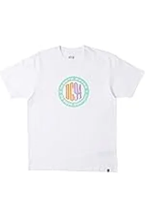 Dcshoes Dcshoes Sport Circle, Camiseta con cuello redondo para Hombre Blanco