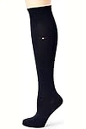 Tommy Hilfiger 443030001 Calcetines, Mujer, Azul (Midnight Blue 563), 39/42 (Tamaño del fabricante:039)