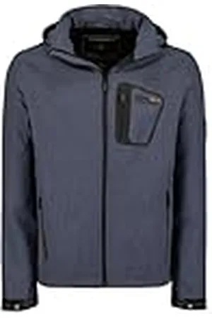 Geographical Norway Texshell Men Softshell Hombre, Bleu, M