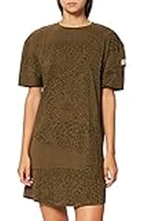 Desigual Vest_Naina Vestido Informal, Verde, XS para Mujer