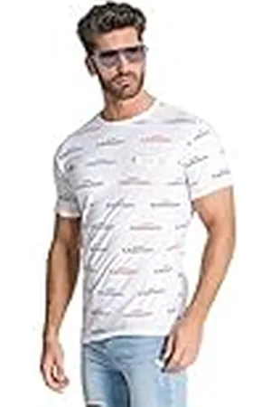 Gianni Kavanagh White Attitude Allover TeeWhiteS