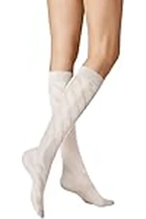 Kunert Diagonal Crochet Fashion Calcetines hasta la Rodilla, , 35-38 Mujeres