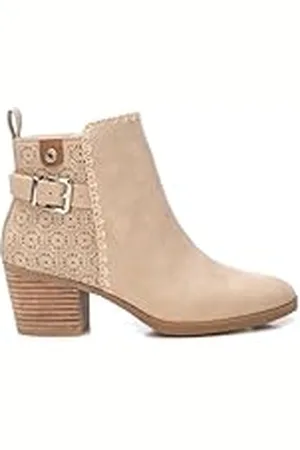 Refresh Botín Mujer Beige - Calzado Cómodo y Versátil - Moda casual - Modelo 17262301 (Talla 40)