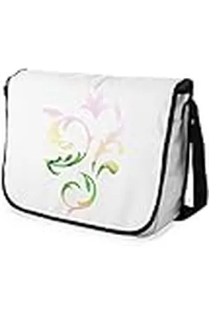 Bonamaison – Bolsas de Mensajero con Pulsera Negra para Estudiantes, Mochilas Escolares para niñas y niños, 29 x 36 cm