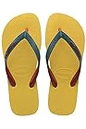 Havaianas Top Mix, Chanclas, para Unisex niños, Amarillo (Amarillo Dorado), 25/26 EU