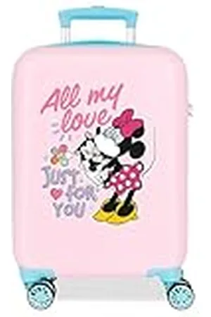 Disney Joumma Mickey & Minnie Maleta de Cabina Multicolor 33x50x20 cms Rígido 2 kgs Cierre de combinación Lateral ABS 2 kgs 33L Equipaje de Mano