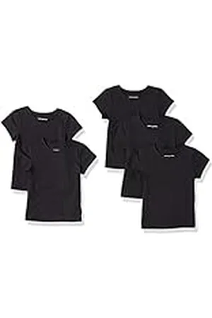 Amazon Camisetas de Manga Corta Niña, Pack de 5, , 8 años