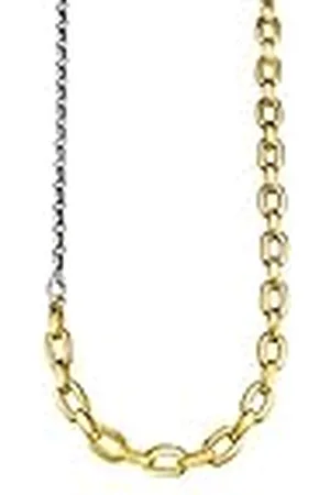 ESPRIT Collection Magna Gold - Collar de acero inoxidable con ónice