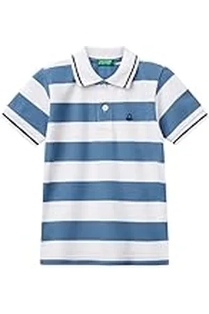 Benetton Maglia Polo M/M 39qag300v Camisa, , 2 años para Niños