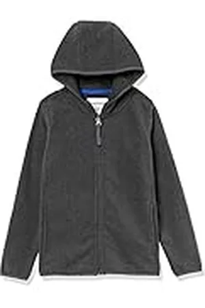 Amazon Chaqueta de Forro Polar con Capucha y Cremallera Completa Niño, , 10 años