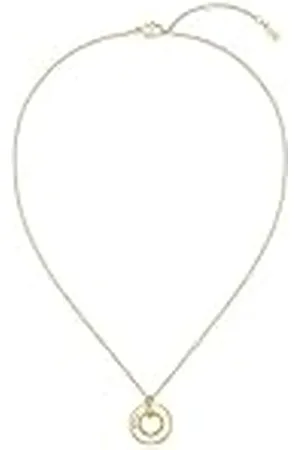 HUGO BOSS Jewelry Collar para Mujer Colección LIVE de Amarillo con un Charm - 1580684