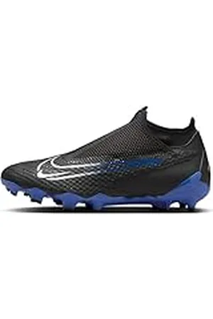 Nike Phantom GX Academy DF FG/MG, Sneaker Hombre, Black/Chrome-Hyper Royal, 43 EU