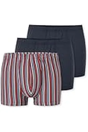 Schiesser Herren 3 Pack Unterwäsche Shorts mit Weichem Bund-95/5 Essentials Bóxer, , XL Hombres