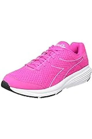 Diadora Flamingo 7 W, Zapatillas deportivas, Mujer, Rojo (Rhodamine Red C White), 36 EU