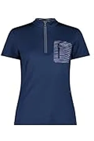 CMP Camiseta elástica de Bicicleta para Mujer, Camiseta de Mujer