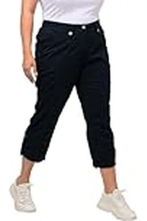 Ulla Popken 7/8 Pantalones Cargos Pants, , 50 para Mujer