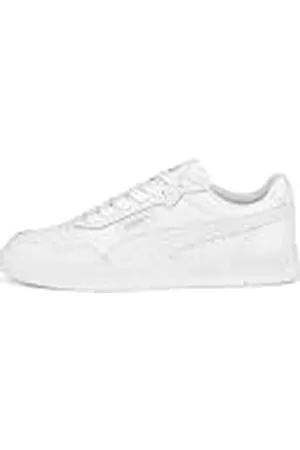 PUMA Court Ultra JR, Zapatillas, White White Silver, 39 EU