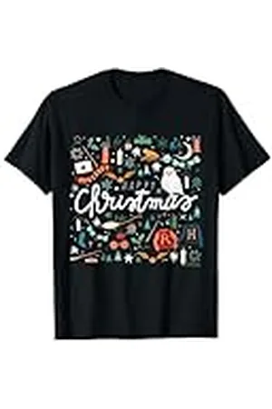 Harry Potter Navidad Happy Christmas Collage Camiseta