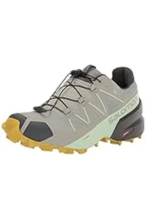 Salomon SPEEDCROSS GORE-TEX Zapatillas de Trail Running para Mujer, Wrought Iron / Spray / Antique Moss, 36 2/3 EU
