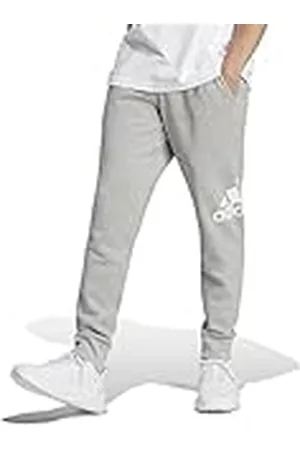adidas Hombre Essentials French Terry Tapered Cuff Logo Pants, , S