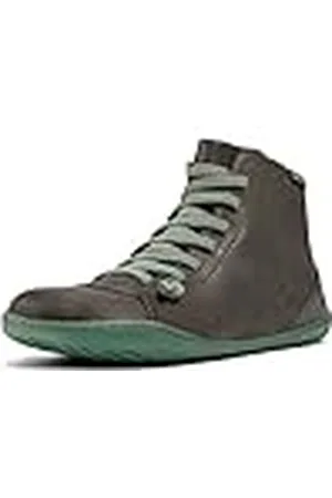 Camper Peu Cami, Barco Ankle Mujer, Gris Oscuro, 36 EU