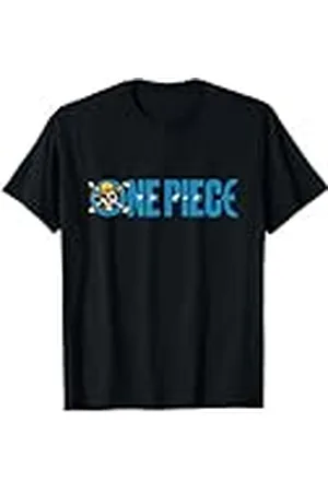 Onepiece Gráfica Calavera Sombrero de Paja Anime Camiseta