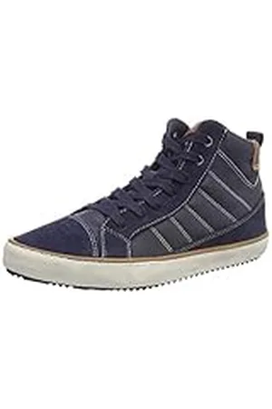 Geox J ALONISSO BOY B Zapatillas Altas Niños, Azul (Navy C4002), 31 EU