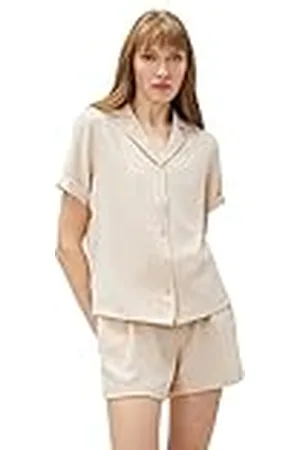 Koton Camiseta de Manga Corta con Cuello, , 46 para Mujer