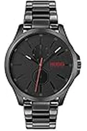 HUGO BOSS Reloj Multiesfera para Hombre de Cuarzo con Correa en Acero Inoxidable 1530028