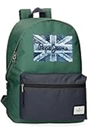 Pepe Jeans Jebb Mochila Escolar Adaptable A Carro Portátil 15,6 Pulgadas 31x44x17,5 cm Poliéster 23,87L by Joumma Bags